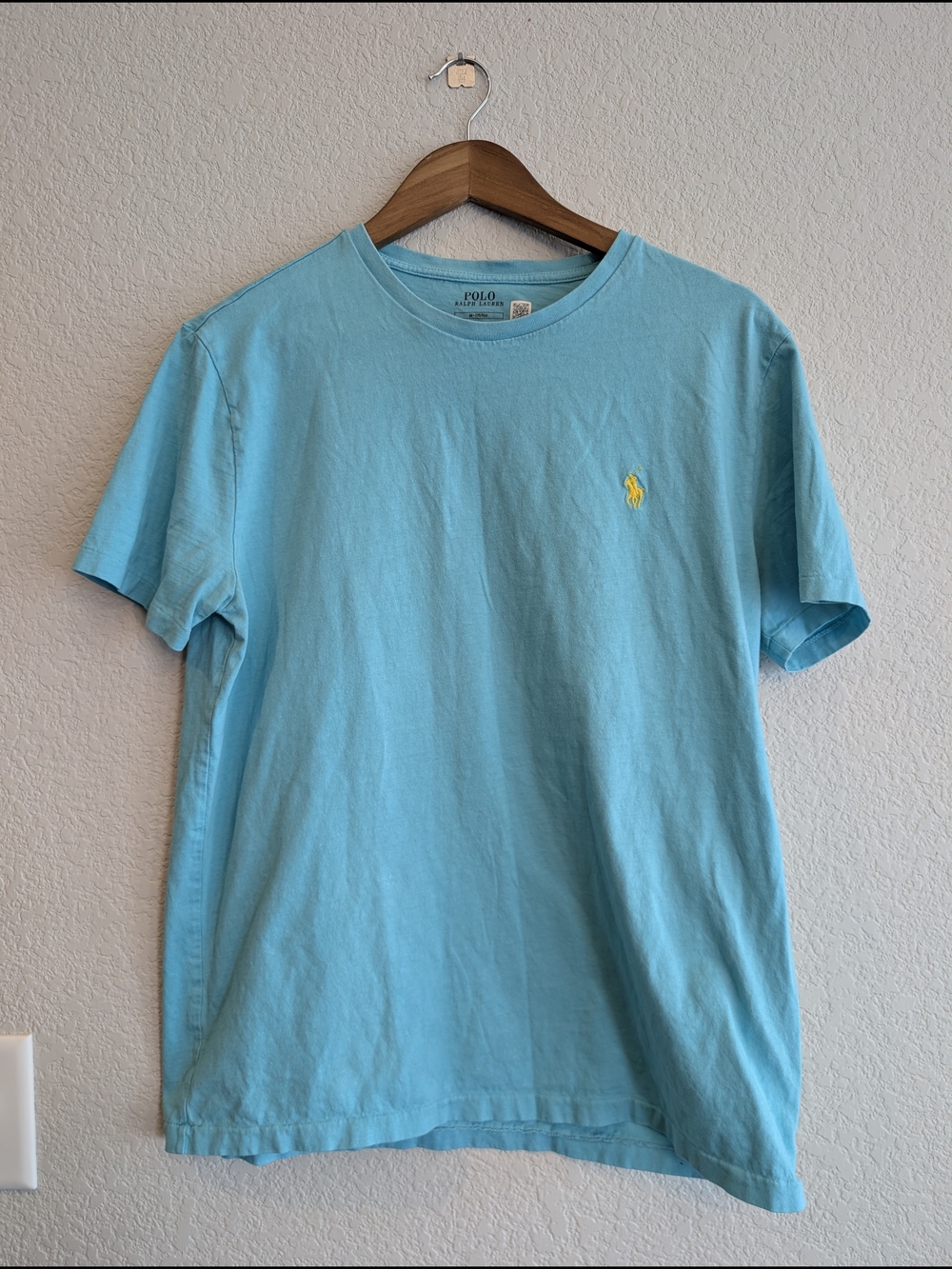 Polo by Ralph Lauren Men's Sz M Classic Crew Neck T-Shirt - Aqua